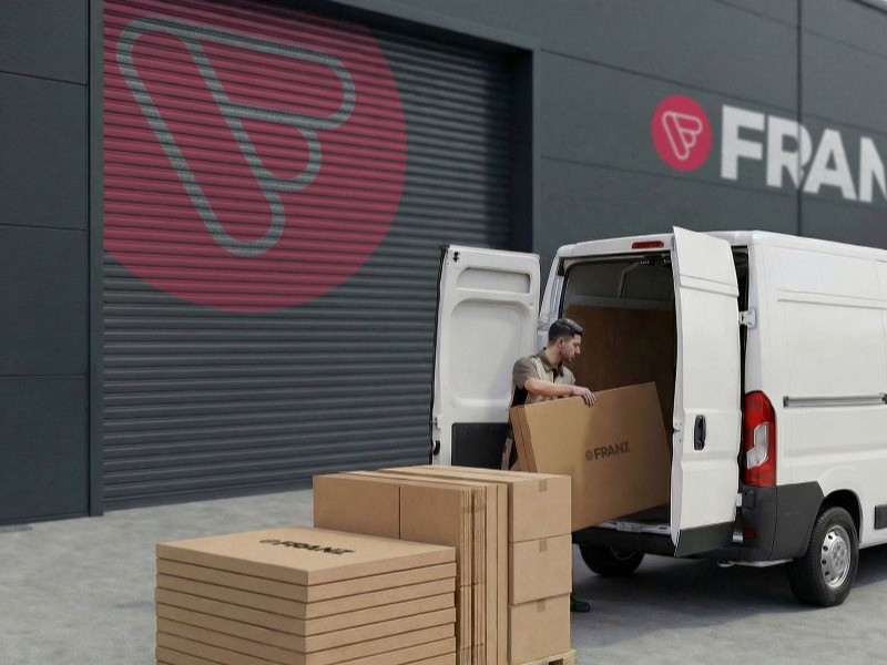 Person nutzt einen Online-Shop am Laptop